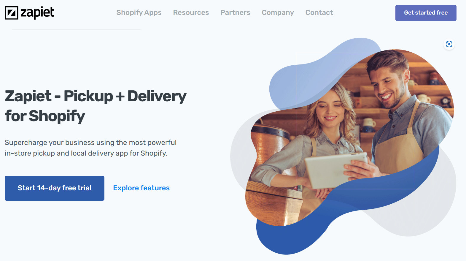 zapiet shopify app